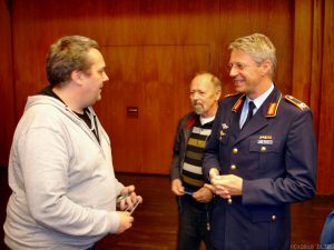 Astronaut Dr. Thomas Reiter am 30. August 2016 in Lingen (Ems) zu Gast