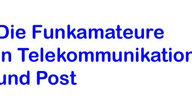 Funkamateure in Telekommunikation und Post e.V.  Z31 Leer zum 70-jähriges Jubiläum