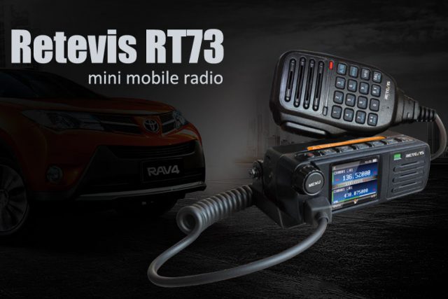 Retevis RT73 Mobilfunk mit DMR