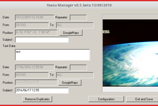 Yaesu SD Card Manager