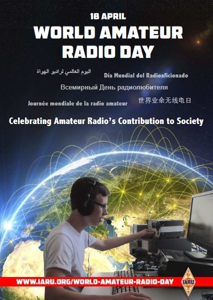 18. April: Weltamateurfunktag / World Amateur Radio Day